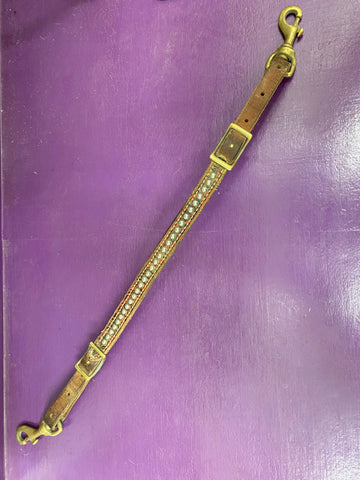 Used Red Studded Wither Strap