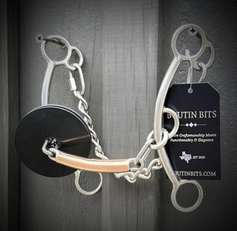 Boutin 7" Ring Locked Lifter 1:1 Ratio Flat Chain Copper Bar Center
