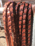 3/4” Laced Adjustable Rein