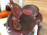13.5” Python Burns Barrel Saddle Slightly Used