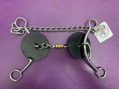 NHB/L&S 7” Gag Lifter Chain Beaded Dogbone