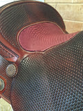 13.5” Python Burns Barrel Saddle Slightly Used