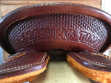 13.5” Python Burns Barrel Saddle Slightly Used