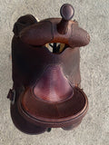 13.5” Python Burns Barrel Saddle Slightly Used