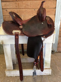 13.5” Python Burns Barrel Saddle Slightly Used