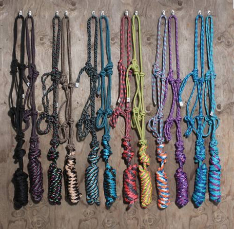 Colored Rope Halter SALE – Chasing Time Tack & Apparel