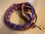 Handmade Leather Laced Reins